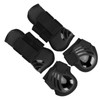 2 Pair Elastic Horse Boot Thicken PU Front Hind Boots