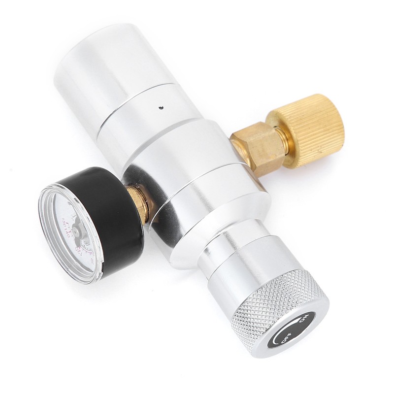 CO2 Regulator Mini Homemade Beer Soda Water Making Tool Aluminium