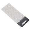 10PCS Hearing Ear Tips Higher Transparency Dual Layer Closed Comfortable