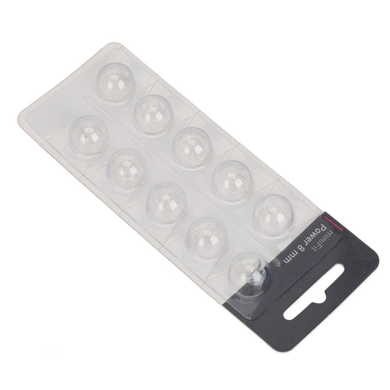 10PCS Hearing Ear Tips Higher Transparency Dual Layer Closed Comfortable