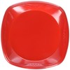 Solo Squared 10.25in Plastic Plates 30 CT - Red