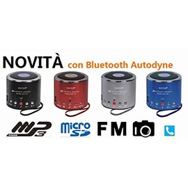 AntDau71 - Mini Speaker WS-Q9 Bluetooth Portable Speaker Universal Audio Radio MP3 Player CW196