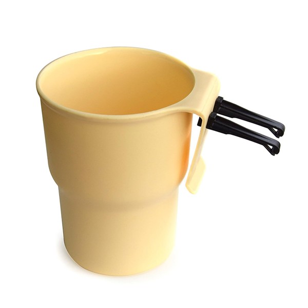 MiOYOOW Car Cup Holder Hook, Wear-Resistant Auto Drink Holder 3.54''