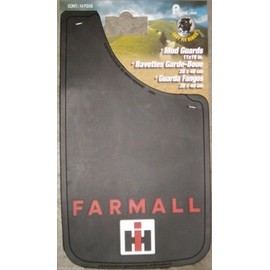 Diesel Power Plus Set of 2 mudflaps Farmall IH Mud Flaps Guards 11x19 Tractor Farm