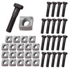 A.A 20 Pack - Wheel Rim Clamp Wedge & Bolt