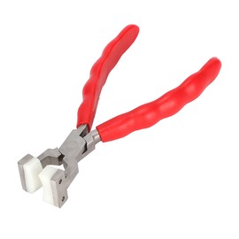 Double Flat&Round Nylon Jaw Pliers Bracelet Jewelry Making Tool (D Type)