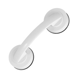 1Pcs Cup Wall Handrail, Suction Cup Door Handle, Suction Grab Bars for Shower, Push Pull Armrest for Bathroom, Refrigerator Drawer Bathroom Suction (White)