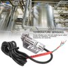 NonContact Infrared Temperature Sensors Stainless Steel Sensitive Transmitter 420mA(Short Style