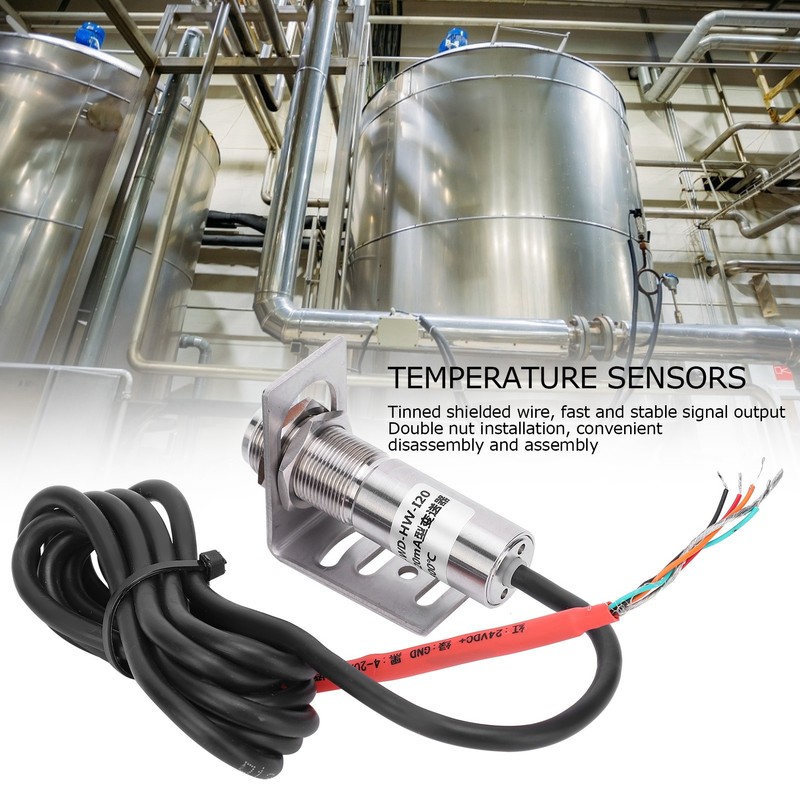 NonContact Infrared Temperature Sensors Stainless Steel Sensitive Transmitter 420mA(Short Style