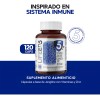 Vitamina C Vitamina D3 Equinácea Zinc Cúrcuma Lifeed5 Inmune Sin