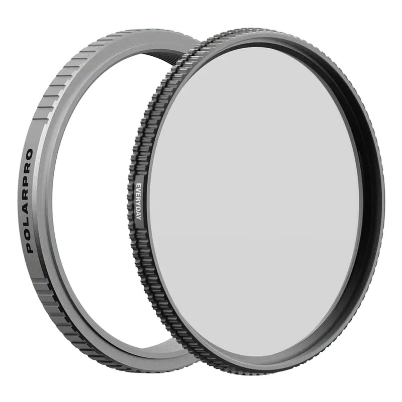 PolarPro - Fuji X100 Series Filter Adapter - Silver -