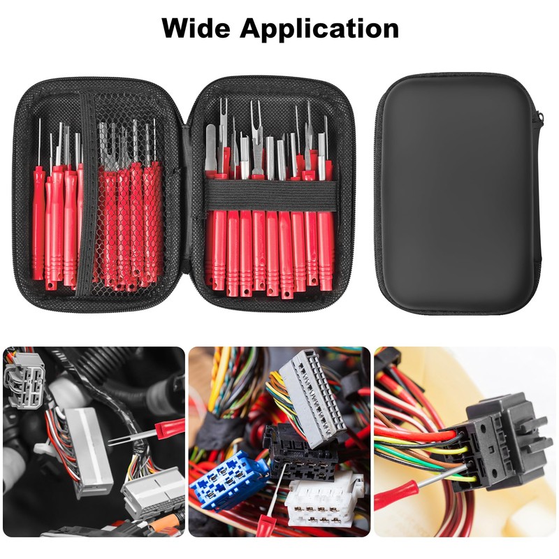 Terminal Removal Tool Kit 36 Pcs Depinning Tool Electrical Connector