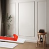 Wall Molding Kit Peel and Stick Ready-to-Assemble Wainscoting Panels Pre-Cut