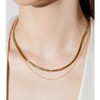 LYLYMIMI Gold Necklace for Women Trendy, Dainty 14K Gold/Silver Herringbone