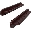 Viper 2-Piece Traditional Wall Mounted Solid Oak Billiard/Pool Cue Rack,