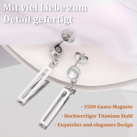 MagEnergy Lymphatic Drainage Women's Earrings, Magnetic Therapy Earrings, Lymphatic Drainage, Fashion Jewellery Gifts for Women