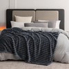 KORBLISS Super Soft Throw Blanket for Couch, Premium Silky Flannel