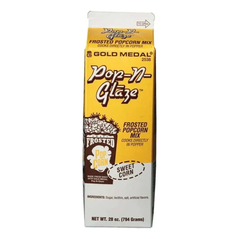 Caramelo Palomitas Glaze Pop 3 Tetrapack Envio Domicilio