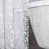 Clear Heavyweight PEVA Shower Curtain Liner, Waterproof with Rustproof Metal