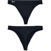 LisaModa LM5801 Women's Thong String Seamless Microfibre Opaque Seamless without
