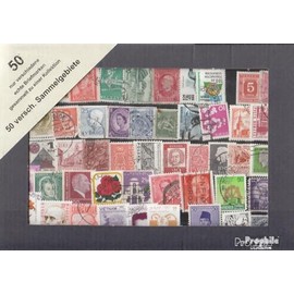 all World 50 various stamps out different collection areas (Stamps for collectors)