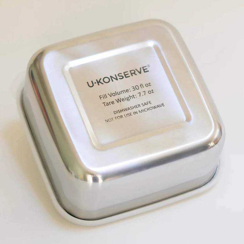 U Konserve Stainless Steel Food Storage Bento Box Container, Leak
