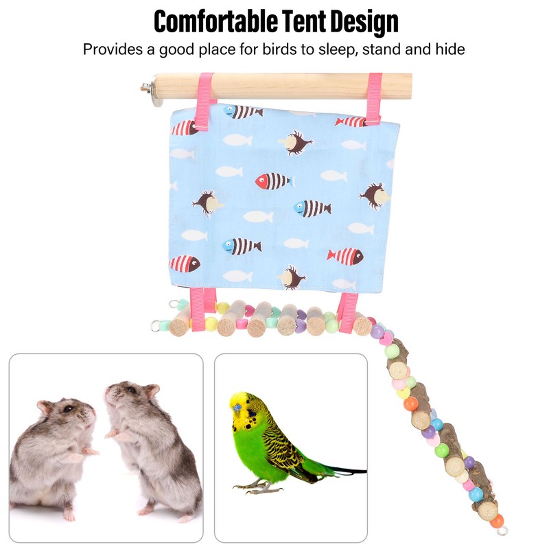 Pet Hammock Tent Colorful Climbing Exercise Small Pet Hanging Nest