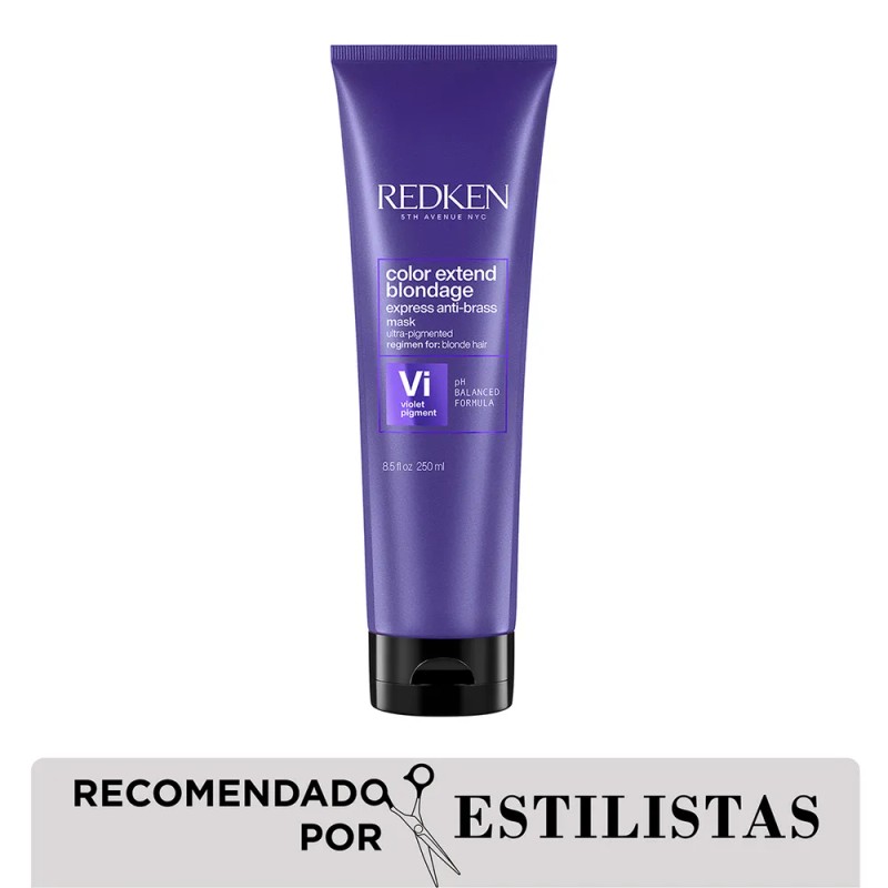 Máscara de Tratamiento Matizador Cabello Rubio Color Extend Blondage 250ml