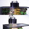 Aiicioo Dual Reptile Light Fixture 150W Double Dome UVB lamp