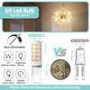 TJOY G9 LED Bulb 4W, 3000K Soft Warm White 6