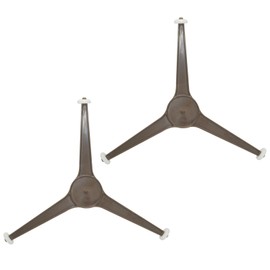 2 Pcs WB06X10584 Microwave Turntable Tray Support Kit, Replace for 1085075 EA952406 PS952406
