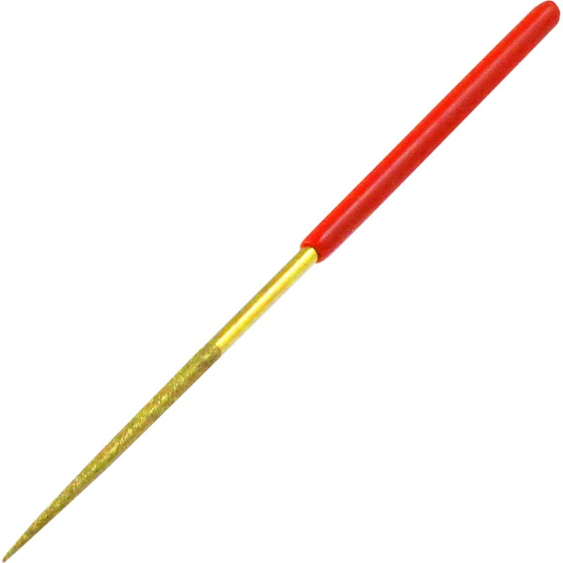 SUN UP Diamond File, Set of 3, Titanium Coating, 5.5
