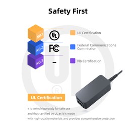 45W USB-C Charger Compatible with Lenovo Yoga 910 720 720S 910-13 910-13IKB 720-12IKB 720-13IKB 720S-13IKB 720S-13ARR 720S-Touch-13IKB 910-13IKB-Glass Laptop AC Adapter Power Cord Supply