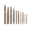 OEMTOOLS 24373 10-Piece Spiral Extractor and Drill Bit Combo Pack,