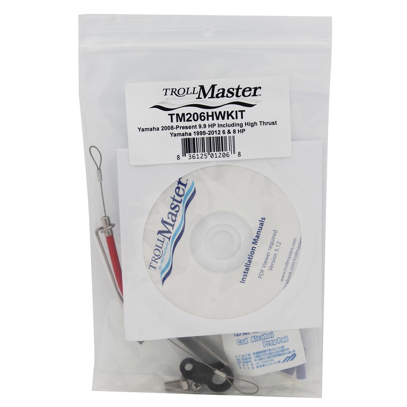 TrollMaster TM206HWKIT PRO3 Plus Hardware Kit for Select Yamaha 6,