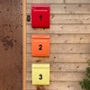 BetLight 3 inch Self-Adhesive House Numbers/Stainless Steel Sticker Mailbox Numbers/Black/Number