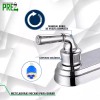 Prez Grifo Mezcladora Fregador Llave Inoxidable Flexible Sp-80094