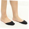Ipetboom 4pairs Invisible Toe Topper Socks for Women Non Slip