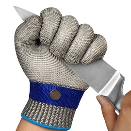 APTTOOL Cut Resistant Gloves, 2.0 Updated Version of Cut Resistant Gloves, for Butcher Kitchen Oyster Shucking, Meat Cutting, Wood Carving and Garden