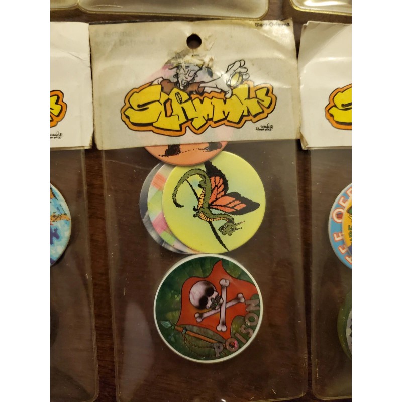slammiz 1 Pack of Vintage Milk Caps with Vintage Slammer