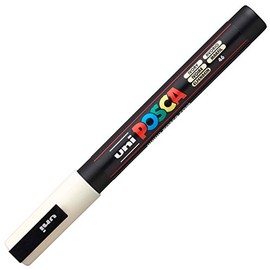 posca PX123679000 Art Paint Marker, Ivory, paquete de 1 unidad