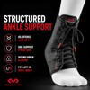 Mcdavid Classic Lightweight Laced Ankle Brace, Black, Small Classic