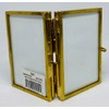 Tizo 2" X 3" Brass Photo Frames Double Self Standing,