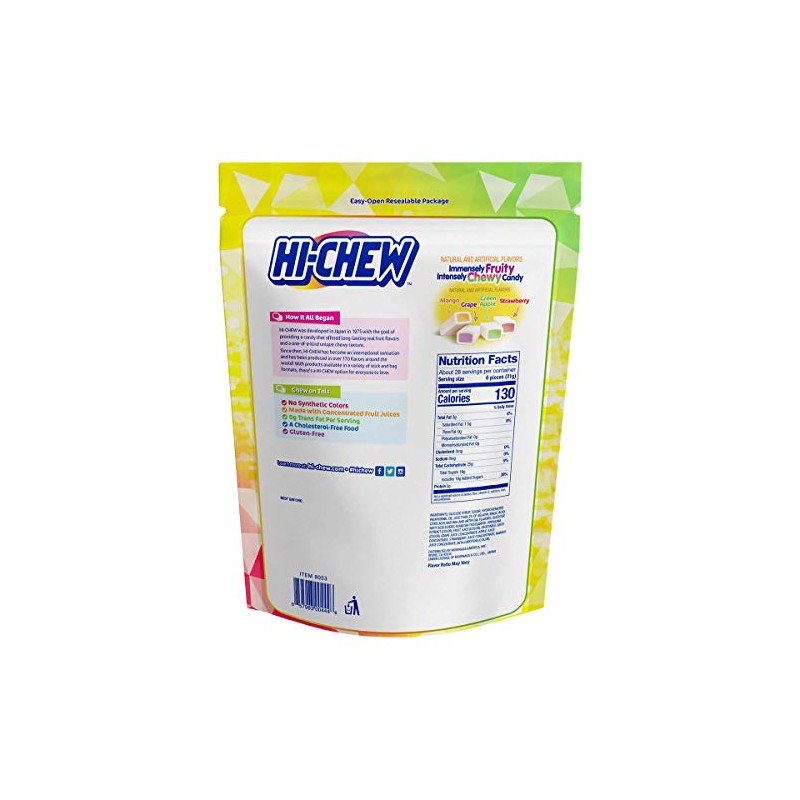 Morinaga Hi -Chew Assorted Flavored 30oz 160+ Individually Wrapped
