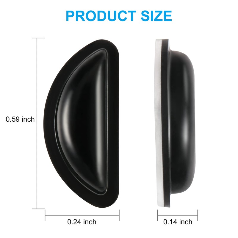SURMAP Eyeglass Nose Pads, Comfort Soft Silicone Glasses Nose Pad,