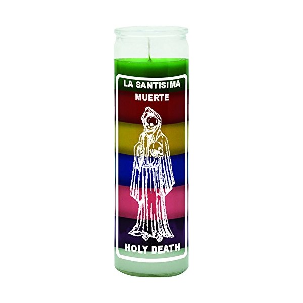 Indio 7 Day 7 Color Candle Santisima Muerte/Holy Death