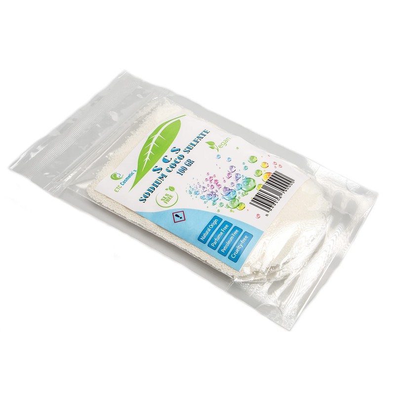 SCS Sodium Coco Sulphate 100/200/300 g (Sodium Cocosulphate) - Can