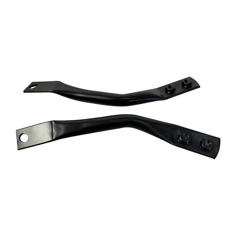 IBESTWOLF 2PCS Front Bumper Bracket Set Impact Bar Brace for