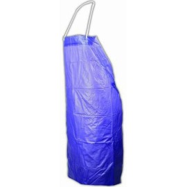 Ansell PROTECTIVE Full BIB APRON Blue Vinyl 49" L x 33" W 6 Mil CPP ANSELL 56-007 3RYT5