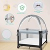 Crib Tent - Crib Net to Keep Baby in, Stop